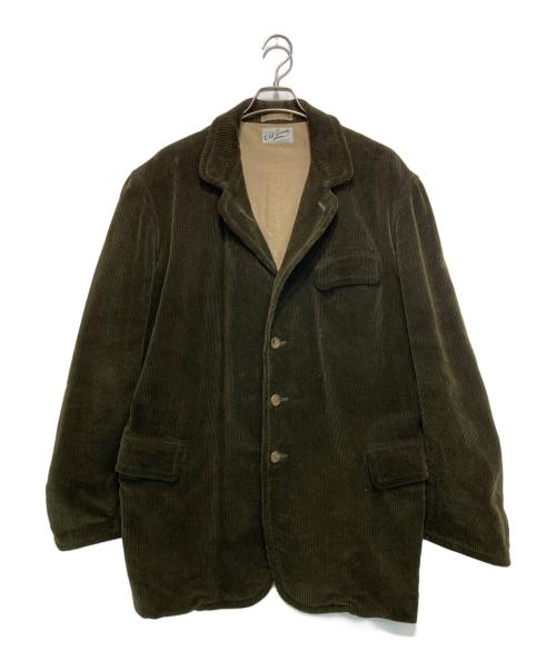 old town（オールドタウン）old town (オールドタウン) 4Bコーデュロイジャケット カーキ サイズ:46の古着・服飾アイテム