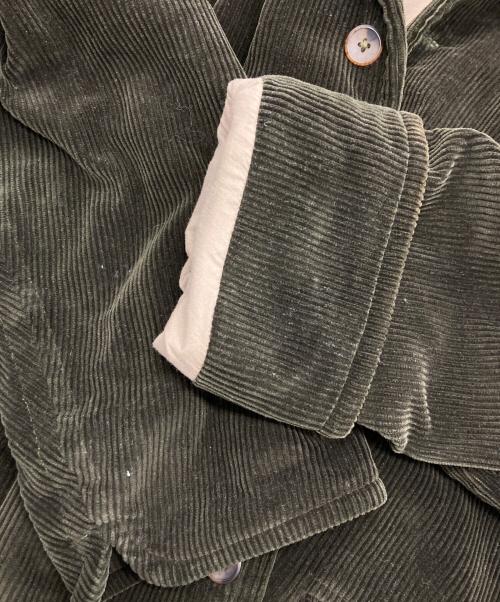 old town（オールドタウン）old town (オールドタウン) 4Bコーデュロイジャケット カーキ サイズ:46の古着・服飾アイテム