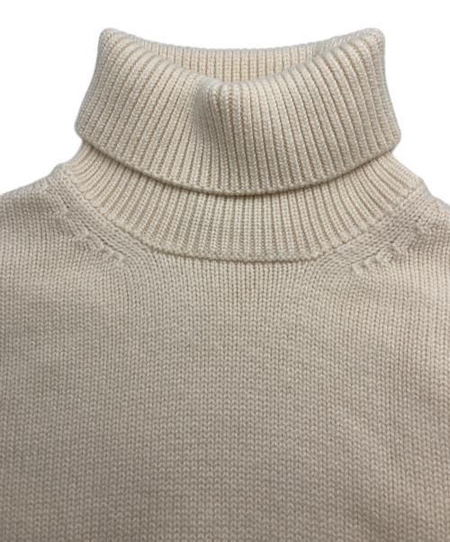 ROBERTO COLLINA（ロベルトコリーナ）ROBERTO COLLINA (ロベルトコリーナ) ハイネックニット ベージュ サイズ:48の古着・服飾アイテム