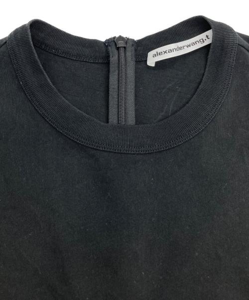 ALEXANDER WANG（アレキサンダー・ワン）ALEXANDER WANG (アレキサンダー・ワン) シャーリングギャザーワンピース ブラック サイズ:Sの古着・服飾アイテム