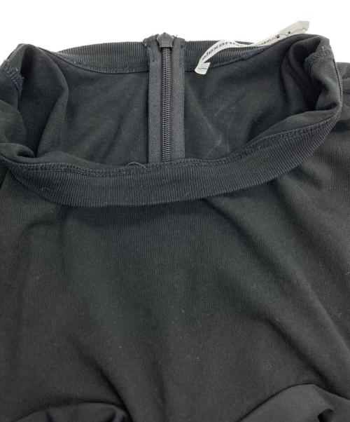 ALEXANDER WANG（アレキサンダー・ワン）ALEXANDER WANG (アレキサンダー・ワン) シャーリングギャザーワンピース ブラック サイズ:Sの古着・服飾アイテム