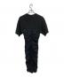 ALEXANDER WANG (アレキサンダー・ワン) シャーリングギャザーワンピース ブラック サイズ:S：5000円
