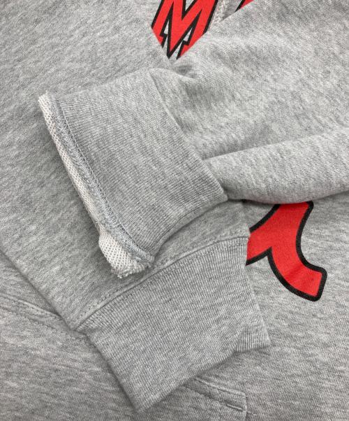muta（ムータ）muta (ムータ) acanthus (アカンサス) College Logo Hooded Sweatshirt グレー サイズ:5の古着・服飾アイテム