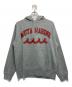 muta（ムータ）の古着「College Logo Hooded Sweatshirt」｜グレー