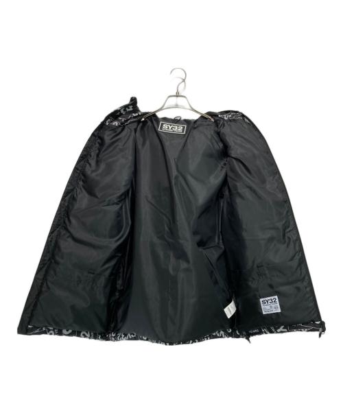 sy32 by sweet years（エスワイサーティトゥバイスィートイヤーズ）SY32 by SWEET YEARS (エスワイサーティトゥバイスィートイヤーズ) ダウンジャケット ブラック サイズ:Mの古着・服飾アイテム