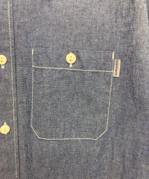 CarHartt（カーハート）CarHartt (カーハート) L/S Flagstaff Shirt インディゴ サイズ:Lの古着・服飾アイテム