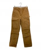CarHarttカーハート）の古着「ダブルニーペインターパンツ」｜ブラウン
