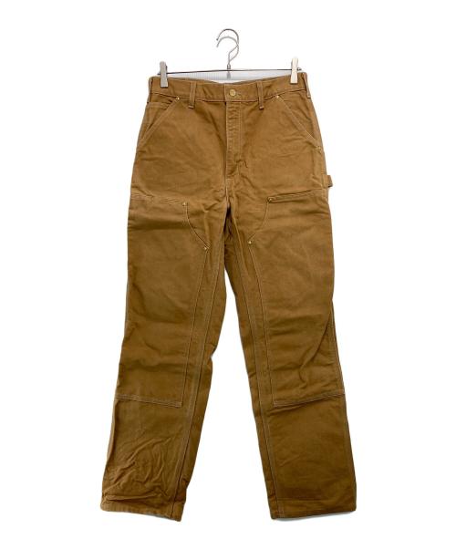 CarHartt（カーハート）CarHartt (カーハート) ダブルニーペインターパンツ ブラウン サイズ:32の古着・服飾アイテム