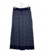 45Rフォーティファイブ・アール）の古着「梳毛バスク天竺のイージーパンツ」｜ネイビー