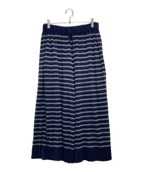 45R（フォーティファイブ・アール）45R (フォーティファイブ・アール) 梳毛バスク天竺のイージーパンツ ネイビー サイズ:記載なしの古着・服飾アイテム