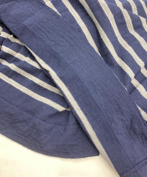 45R（フォーティファイブ・アール）45R (フォーティファイブ・アール) 梳毛バスク天竺のイージーパンツ ネイビー サイズ:記載なしの古着・服飾アイテム