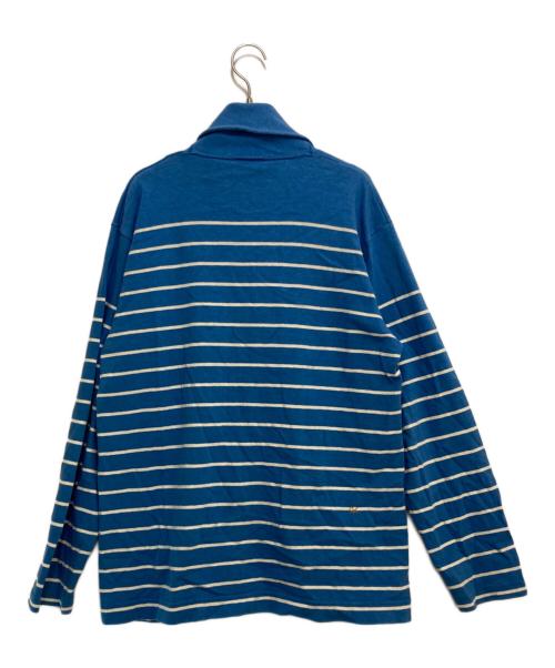 45R（フォーティファイブ・アール）45R (フォーティファイブ・アール) バスク天竺908シーカーディガン ブルー サイズ:2の古着・服飾アイテム