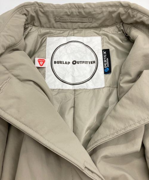 BURLAP OUTFITTER（バーラップアウトフィッター）BURLAP OUTFITTER (バーラップアウトフィッター) 中綿ロングコート ベージュ サイズ:Freeの古着・服飾アイテム