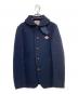 DANTON（ダントン）の古着「ウールモッサ シングルジャケット」｜ネイビー