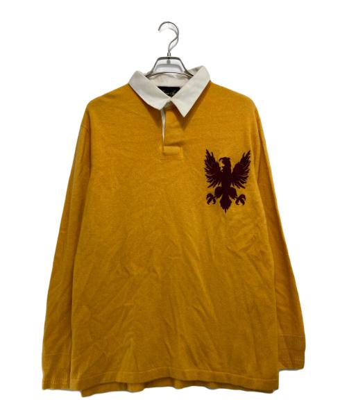 HAVERSACK ATTIRE（ハバーサック アタイア）HAVERSACK ATTIRE (ハバーサック アタイア) カシミヤラガーニット イエロー サイズ:XLの古着・服飾アイテム