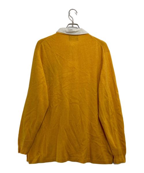 HAVERSACK ATTIRE（ハバーサック アタイア）HAVERSACK ATTIRE (ハバーサック アタイア) カシミヤラガーニット イエロー サイズ:XLの古着・服飾アイテム