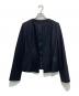 ANAYI（アナイ）の古着「ウールノーカラージャケット」｜ネイビー