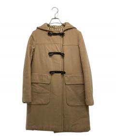 中古・古着通販】PRADA (プラダ) ダッフルコート ブラック サイズ:44