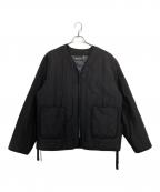 WILD THINGS×thriftwear andワイルドシングス×スリフトウェアアンド）の古着「キルティングジャケット」｜ブラック