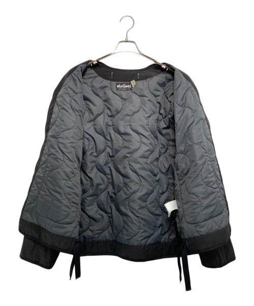 WILD THINGS（ワイルドシングス）WILD THINGS (ワイルドシングス) thriftwear and (スリフトウェアアンド) キルティングジャケット ブラック サイズ:Mの古着・服飾アイテム