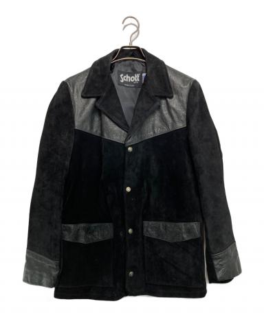 中古・古着通販】Schott (ショット) カービングレザー×スエード