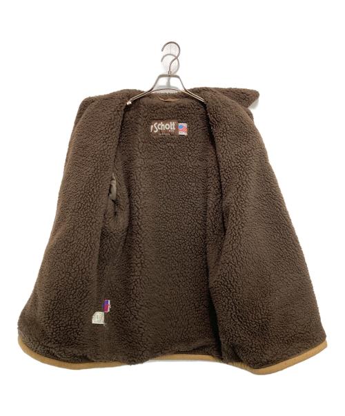 Schott（ショット）Schott (ショット) ウールランチコート ベージュ サイズ:40の古着・服飾アイテム