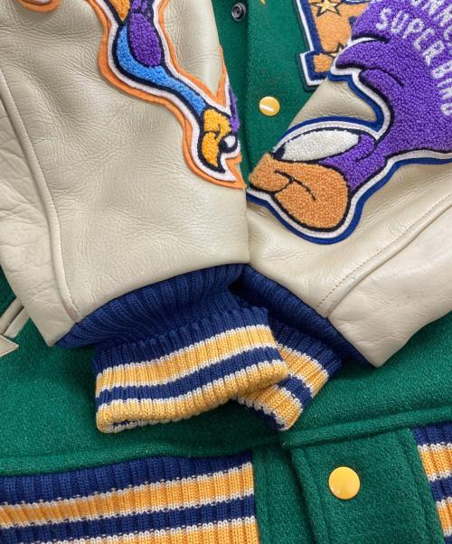 whitesville（ホワイツビル）whitesville (ホワイツビル) ロードランナー スタジャン グリーン サイズ:40の古着・服飾アイテム