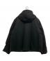 MUCENT (ムセント) Molen Flap Hooded Duffle Short Coat ブラック サイズ:M 未使用品：8000円