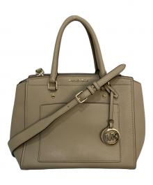 MICHAEL KORS（マイケル・コース）の古着「2WAYバッグ」｜ベージュ