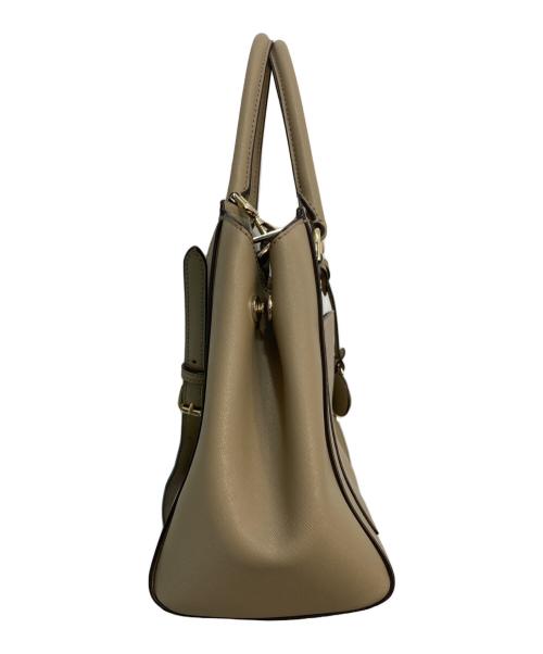 MICHAEL KORS（マイケル・コース）MICHAEL KORS (マイケル・コース) 2WAYバッグ ベージュの古着・服飾アイテム