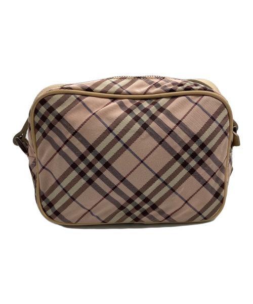 BURBERRY BLUE LABEL（バーバリーロンドンブルーレーベル）BURBERRY BLUE LABEL (バーバリーロンドンブルーレーベル) チェック柄ショルダーバッグ ベージュの古着・服飾アイテム