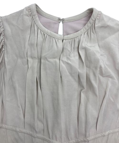 HER LIP TO（ハーリップトゥ）HER LIP TO (ハーリップトゥ) Fountain Lace Up Bow Dress ファウンテンレースアップドレス ベージュ サイズ:Mの古着・服飾アイテム