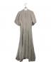 HER LIP TO (ハーリップトゥ) Fountain Lace Up Bow Dress ファウンテンレースアップドレス ベージュ サイズ:M：8000円