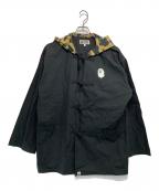 A BATHING APEア ベイシング エイプ）の古着「フーデッドコート」｜ブラック