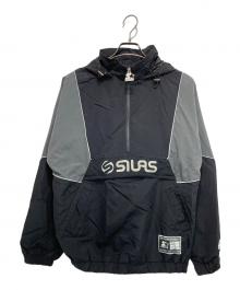 STARTER×SILAS（スターター×サイラス）の古着「プルオーバーナイロンジャケット」｜ブラック