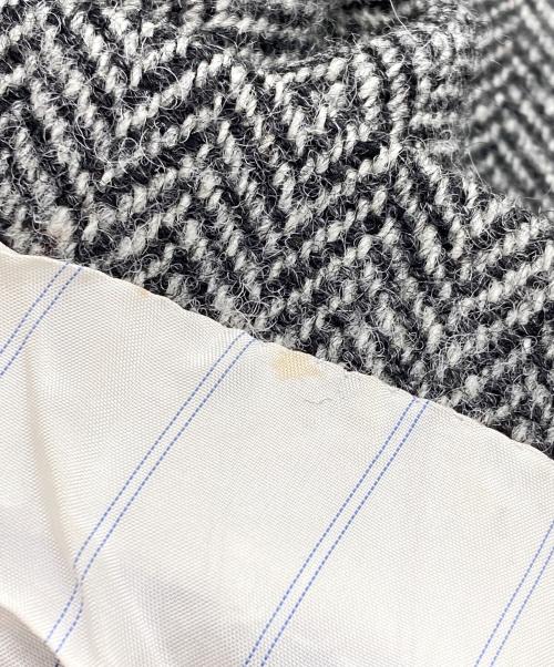 MARGARET HOWELL（マーガレットハウエル）MARGARET HOWELL (マーガレットハウエル) Harris Tweed (ハリスツイード) ツイードジャケット ホワイト サイズ:Lの古着・服飾アイテム