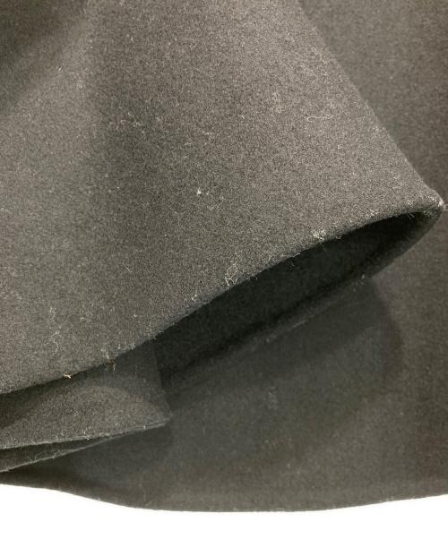 PRADA（プラダ）PRADA (プラダ) ウールカシミヤ混サーキュラースカート ブラック サイズ:44（170/74A）の古着・服飾アイテム