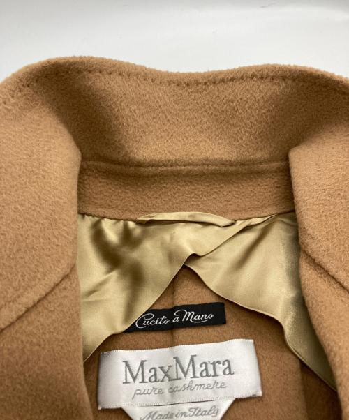 MaxMara（マックスマーラ）MaxMara (マックスマーラ) カシミヤ チェスターコート ベージュ サイズ:38の古着・服飾アイテム