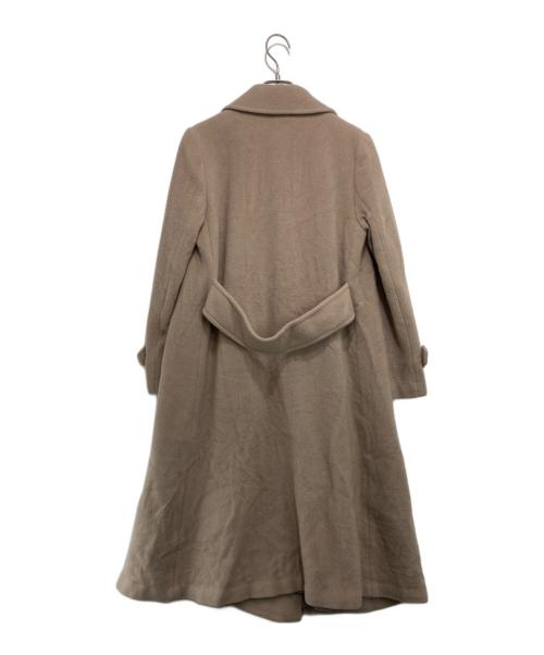 NATURAL BEAUTY BASIC（ナチュラルビューティーベーシック）NATURAL BEAUTY BASIC (ナチュラルビューティーベーシック) ビックカラーダブルチェスターコート グレー サイズ:PS（150cm前後・低身長サイズ）の古着・服飾アイテム