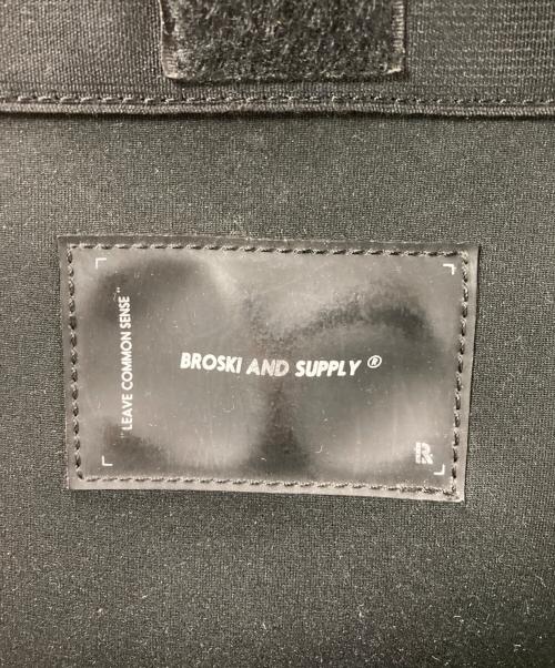 BROSKI and SUPPLY（ブロスキーアンドサプライ）BROSKI and SUPPLY (ブロスキーアンドサプライ) HUB5 ブラックの古着・服飾アイテム