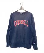 Championチャンピオン）の古着「[古着]90s リバースウィーブスウェット」｜ネイビー