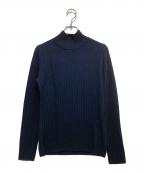DES PRESデ プレ）の古着「ウールベーシックリブ ハイネックプルオーバー」｜ブラック