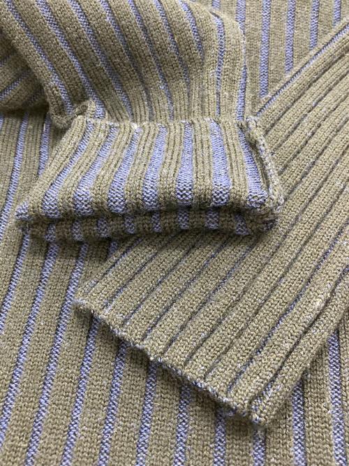 DES PRES（デ プレ）DES PRES (デ プレ) ウールベーシックリブ ハイネックプルオーバー ブラック サイズ:Fの古着・服飾アイテム