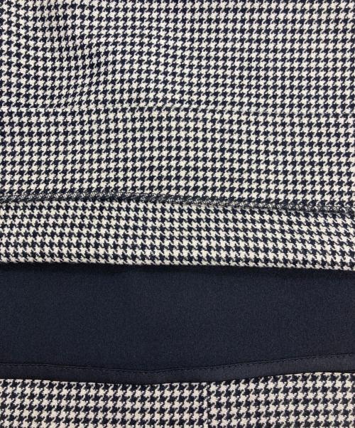 POLO RALPH LAUREN（ポロ・ラルフローレン）POLO RALPH LAUREN (ポロ・ラルフローレン) ハウンドトゥースS/Sワンピース グレーの古着・服飾アイテム