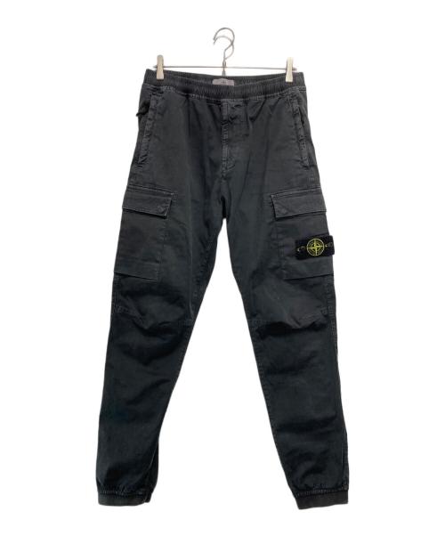 STONE ISLAND（ストーンアイランド）STONE ISLAND (ストーンアイランド) CARGO PANTS ブラック サイズ:31の古着・服飾アイテム