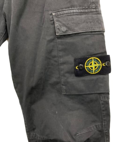 STONE ISLAND（ストーンアイランド）STONE ISLAND (ストーンアイランド) CARGO PANTS ブラック サイズ:31の古着・服飾アイテム
