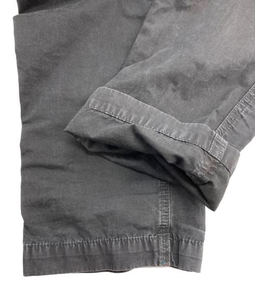 STONE ISLAND（ストーンアイランド）STONE ISLAND (ストーンアイランド) ガーメントダイエフェクト カーゴパンツ ブラック サイズ:33の古着・服飾アイテム