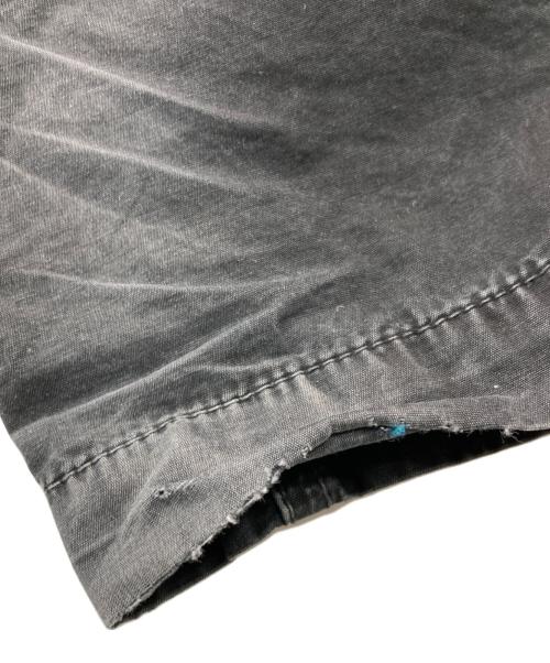 STONE ISLAND（ストーンアイランド）STONE ISLAND (ストーンアイランド) ガーメントダイエフェクト カーゴパンツ ブラック サイズ:33の古着・服飾アイテム