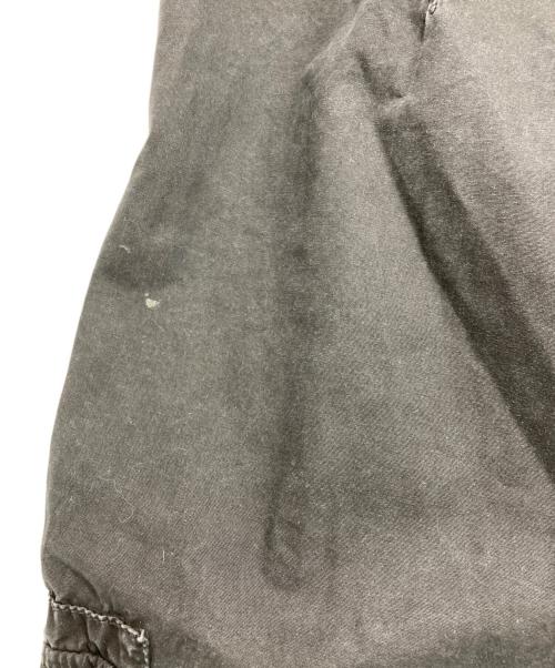 STONE ISLAND（ストーンアイランド）STONE ISLAND (ストーンアイランド) ガーメントダイエフェクト カーゴパンツ ブラック サイズ:33の古着・服飾アイテム