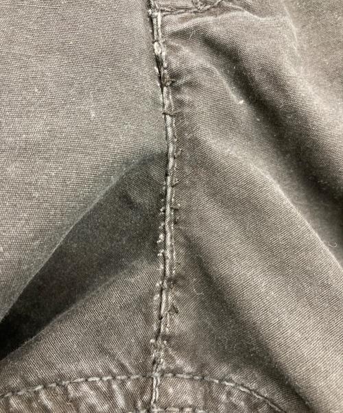 STONE ISLAND（ストーンアイランド）STONE ISLAND (ストーンアイランド) ガーメントダイエフェクト カーゴパンツ ブラック サイズ:33の古着・服飾アイテム